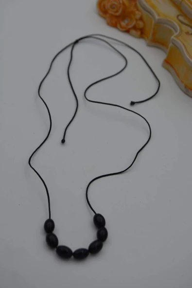 STONEAGE JEWELLERY Yedili Arpa Metalsiz Kolye - 2