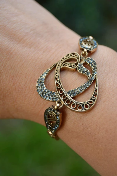 STONEAGE JEWELLERY Çift Vav Kadın Otantik Bileklik - 2