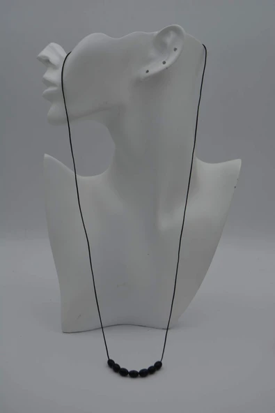 STONEAGE JEWELLERY Yedili Arpa Metalsiz Kolye - 4