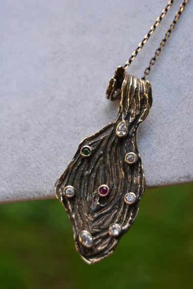 STONEAGE JEWELLERY Özel Tasarım Bayan Kolye - 3