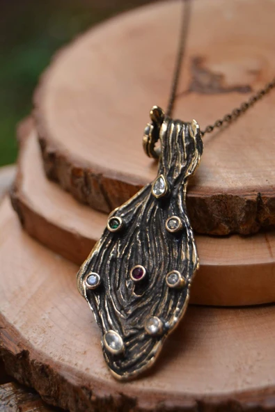STONEAGE JEWELLERY Özel Tasarım Bayan Kolye - 2