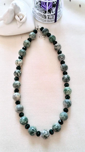 STONEAGE JEWELLERY Sıkma Taş Bayan Kolye - 3