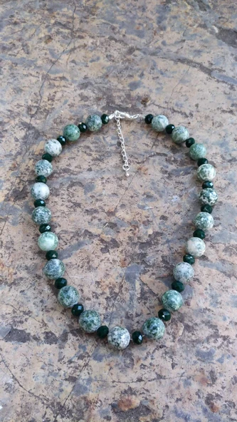 STONEAGE JEWELLERY Sıkma Taş Bayan Kolye