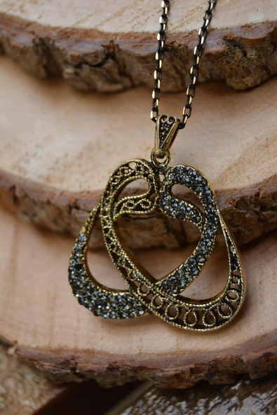STONEAGE JEWELLERY Çift Vav Kadın Kolye - 2