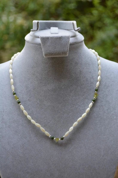 STONEAGE JEWELLERY Özel Tasarım Sedef Bayan Kolye