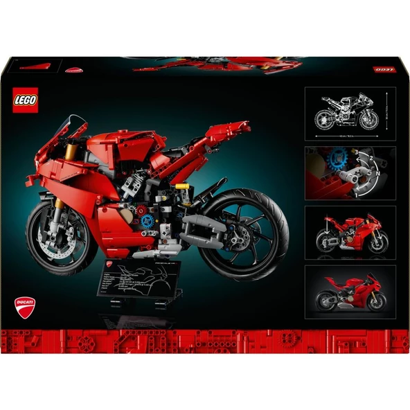 LEGO 42202 Technic Ducati Panigale V4 S Motosiklet - 4