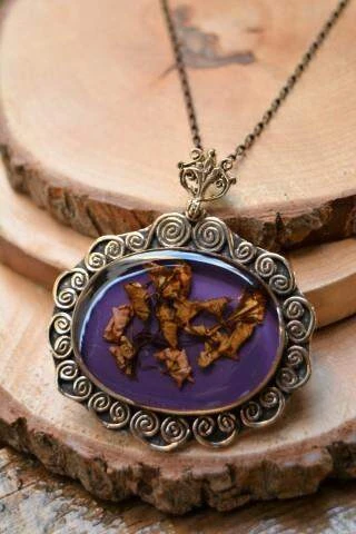 STONEAGE JEWELLERY Kuru Çiçek Bayan Kolye - 3