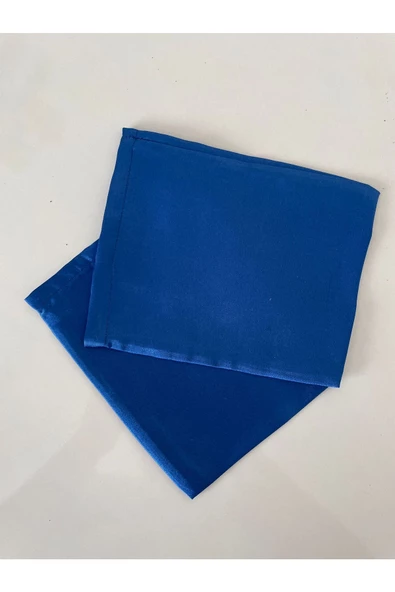 Vipfoni Saks Mavi Saten Kumaş Kına ve Lavanta Kesesi 12/14 cm 5 Adet