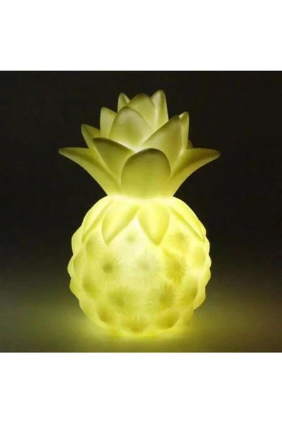 Vipfoni 3D Ananas Tasarımlı Silikon Gece Lambası - 2