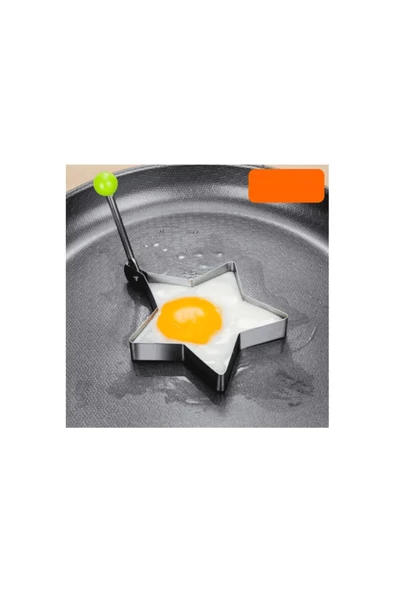 Vipfoni 3 Farklı Şekilde Çelik Omlet Yumurta ve Krep Kalıpları - 3