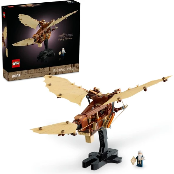 LEGO 10363 Icons Leonardo da Vinci’nin Uçan Makinesi