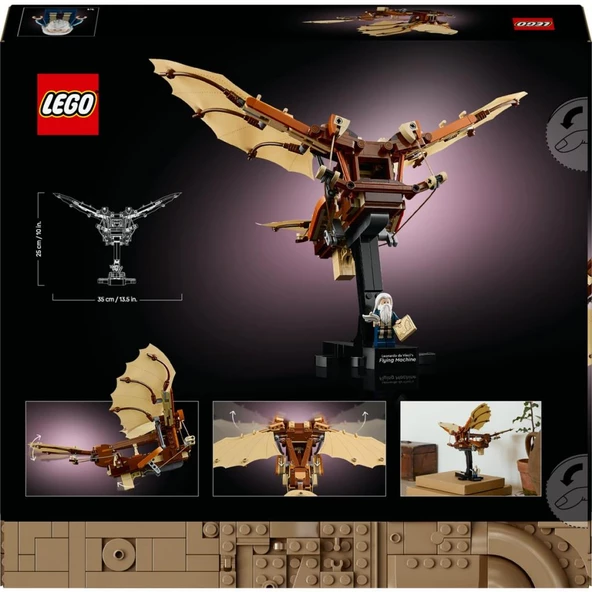 LEGO 10363 Icons Leonardo da Vinci’nin Uçan Makinesi - 4