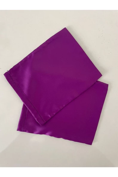 Vipfoni Mor Saten Kumaş Kına ve Lavanta Kesesi 12/14 cm 5 Adet