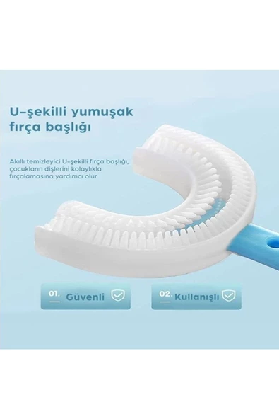 Vipfoni U Şeklinde Çocuk Diş Fırçası - 4