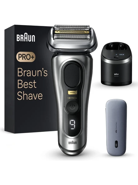 Braun Series 9 Pro+ 9577CC Islak & Kuru Tıraş Makinesi, Smartcare Merkezi, Powercase