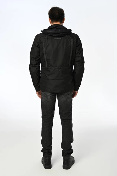 LS2 METROPOLIS EVO MOTOSİKLET MONT SİYAH - Resim 13