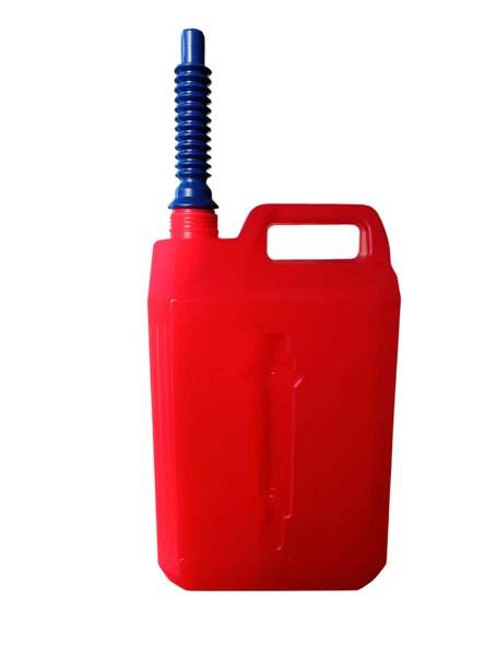 T-Rax Antistatik Benzin Mazot Taşıma Yakıt Bidonu Gagalı 5 Lt - 2