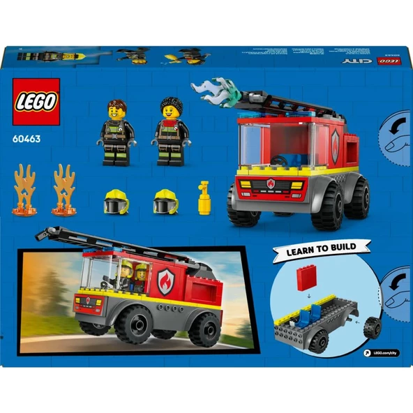 LEGO 60463 City Merdivenli İtfaiye Kamyonu - 4