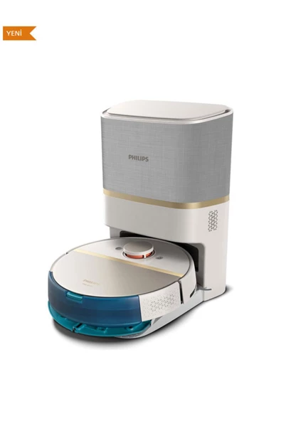 Philips 7000 Islak Kuru Istasyonlu Robot Süpürge,5000 Pa,titreşimli Mop,sert Zemin & Halı Xu7100/02 - 2
