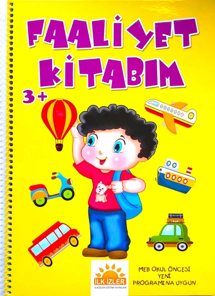 3+ Yaş Okul Öncesi Faaliye Kitabım DEV KİTAP - 32 Etkinlik - 48 Kalın Yaprak - 2