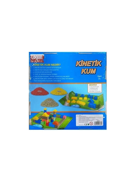 Logon Kinetik Kum 1500 GR 12 Li Kalıp Şato Plus - 2