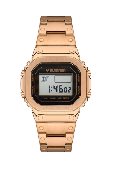 Hummel Erkek Kadın Spor Kol Saati Rose Gold Hm-2003Md-4