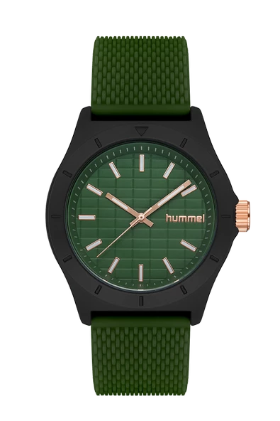 Hummel Erkek Kadın Spor Kol Saati Siyah Yeşil Hm-3003Ma-3