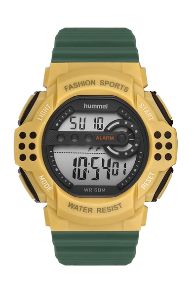 Hummel Erkek Spor Kol Saati Sarı Yeşil Hm-1012Md-8 ürün görseli 1