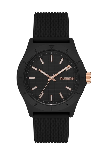 Hummel Erkek Kadın Spor Kol Saati Siyah Hm-3003Ma-1