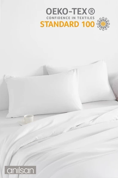 Mikrofiber Antialerjik Yastık - 600gr, 50x70cm, Boncuk Silikon Dolgulu - 2