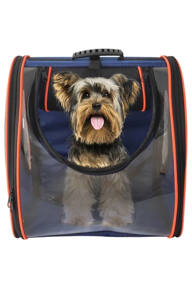 LAVİSTA Lavista Kedi & Köpek Taşıma Çantası Sanselo Mavi - Resim 4