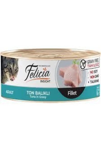 Felicita Felicia Tahılsız Konserve Yetişkin Kedi Maması 24x85gr Karma Paket - 2