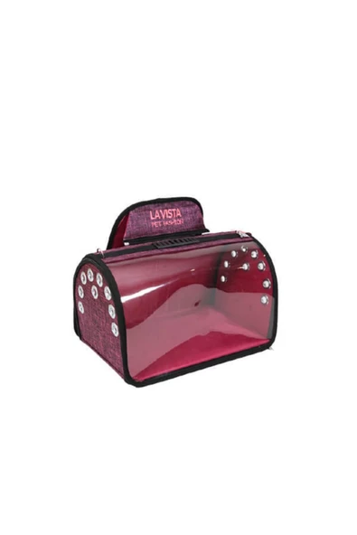 LAVİSTA Tomris Jumbo Pet Taşıma Çantası Pembe 50x32x32h Cm - 2