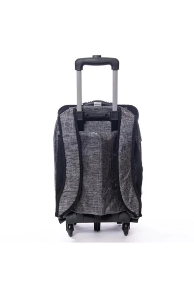 Matto home Kedi Köpek Valizi Çekçekli Hediyeli - Resim 3