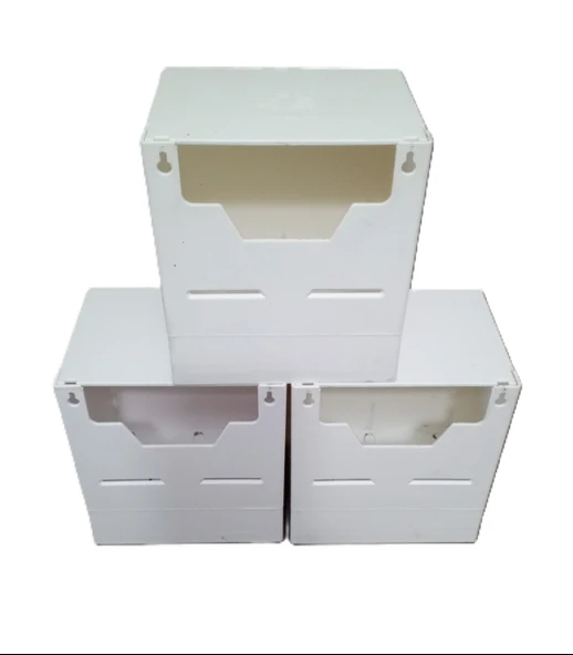 peturunsatis Finch Plastik Yuvalik 9,5 X 14 X 13 ( Beyaz V Agiz ) 3 Adet