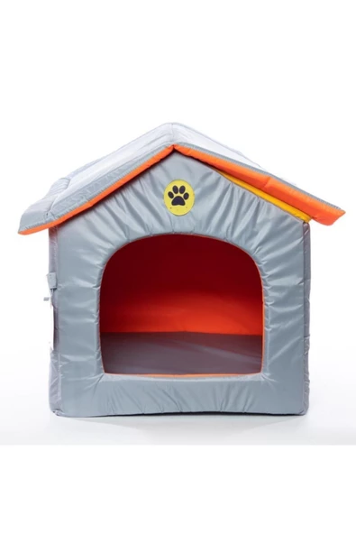 VUAJ Ev Silinebilir Paraşüt Kumaş Kedi Köpek Kulubesi - 3