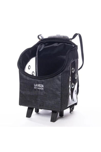 LAVİSTA Kedi Köpek Valizi Çekçekli - Resim 6
