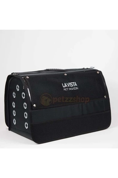 LAVİSTA Lavista Perdeli Jumbo Pet Taşıma Çantası Siyah