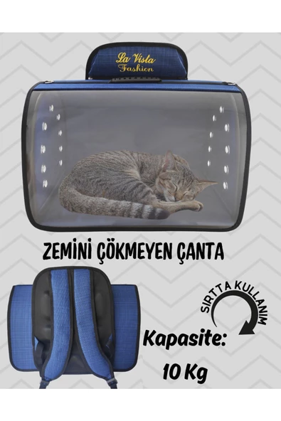 LAVİSTA Jumbo Tomris Taşıma Çantası Mavi