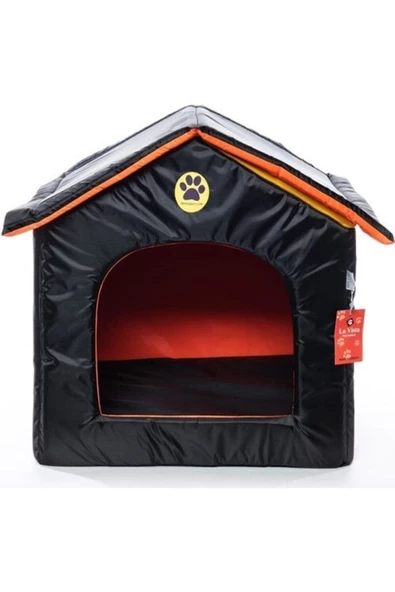 LAVİSTA VOLMİN PETSHOP Lavista Dış Mekan Ve Iç Mekan Kedi Ve Köpek Kulubesi Siyah - 2