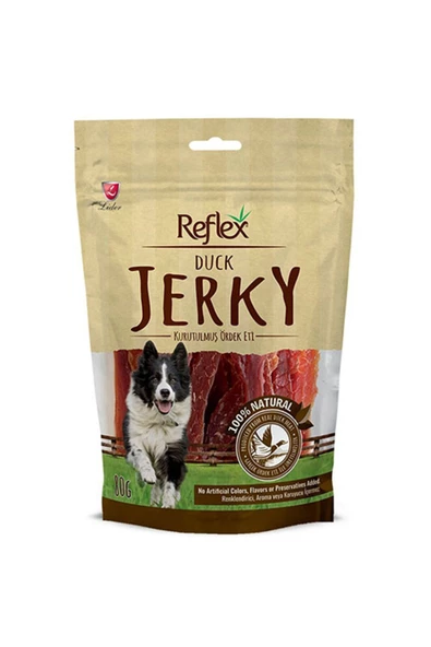 Reflex Duck Jerky Ördekli Köpek Ödülü 80 gr