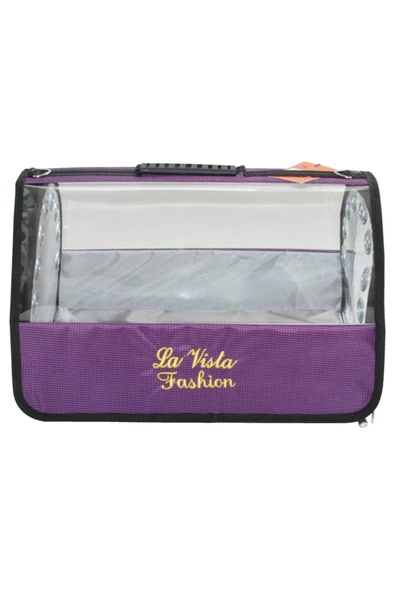 LAVİSTA Lavista Lüx Taşıma Çantası Flybag Mor - Resim 4