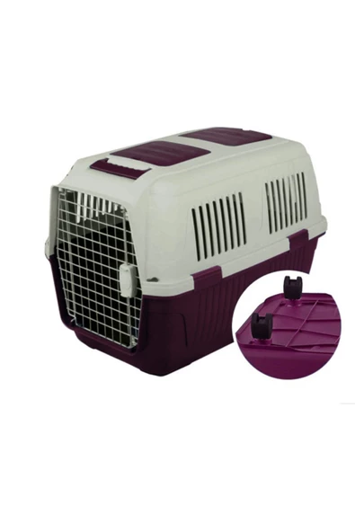 mymodahome Strong Cd8 Köpek Taşıma Çantası Tekerlekli Bordo 102x74x76cm