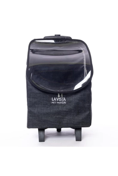 LAVİSTA Kedi Köpek Valizi Çekçekli - Resim 2