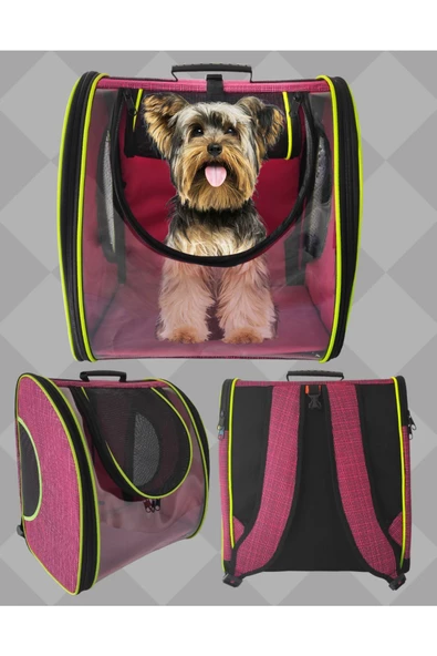 LAVİSTA Lavista Kedi & Köpek Taşıma Çantası Sanselo Pembe