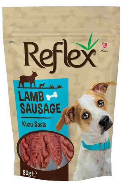 Reflex Yumuşak Kuzu Parçacıklı Köpek Ödülü 80 Gr