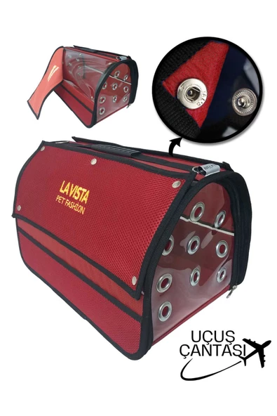 LAVİSTA Lavista Kedi Köpek Taşıma Çantası Perdeli Flybag