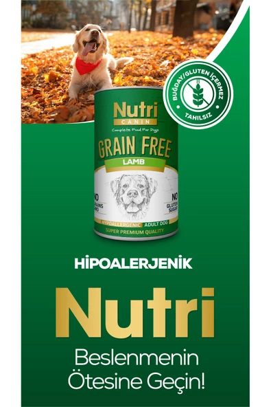 Nutri Canin Hipoalerjenik Kuzu Etli Tahılsız 400gr Yetişkin Köpek Yaş Maması 1 Adet - 2
