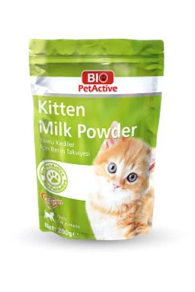 Bio PetActive Kitten Milk Kedi Süt Tozu 200 Gr