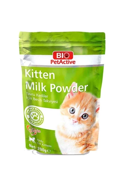 Bio PetActive Kitten Milk Süt Tozu 200 Gr